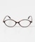 オーバルスリムダテメガネ