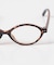 オーバルスリムダテメガネ