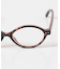 オーバルスリムダテメガネ