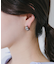 メタルツインカーブピアス