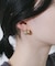 メタルツインカーブピアス