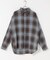 オンブレーチェックレギュラーカラーシャツ