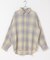 オンブレーチェックレギュラーカラーシャツ