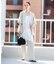 『一部WEB限定』『UR TECH DRYLUXE』リネンライクワイドパンツ