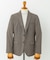 LIFE STYLE TAILOR　メランジストレッチジャケット