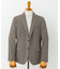 LIFE STYLE TAILOR　メランジストレッチジャケット