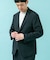 LIFE STYLE TAILOR　メランジストレッチジャケット