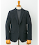 LIFE STYLE TAILOR　メランジストレッチジャケット