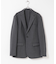 LIFE STYLE TAILOR　メランジストレッチジャケット