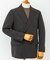 LIFE STYLE TAILOR　ウーリーノグレンチェックダブルジャケット
