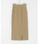 『一部WEB限定』『UR TECH DRYLUXE』リネンライクスリットタイトスカート