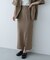 『一部WEB限定』『UR TECH DRYLUXE』リネンライクスリットタイトスカート
