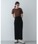 『一部WEB限定』『UR TECH DRYLUXE』リネンライクスリットタイトスカート