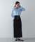『一部WEB限定』『UR TECH DRYLUXE』リネンライクスリットタイトスカート