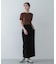 『一部WEB限定』『UR TECH DRYLUXE』リネンライクスリットタイトスカート