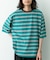 マルチボーダーショートスリーブTシャツ
