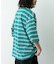 マルチボーダーショートスリーブTシャツ