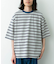 マルチボーダーショートスリーブTシャツ