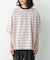 マルチボーダーショートスリーブTシャツ