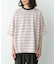 マルチボーダーショートスリーブTシャツ