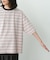 マルチボーダーショートスリーブTシャツ