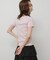 ラウンドネックリブTシャツ(半袖)