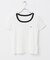 『一部WEB限定カラー』ラウンドネックリブTシャツ(半袖)