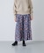リバティプリントスカート
