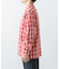 URBAN RESEARCH iD　FADE CHECK WESTERN SHIRTS