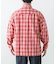 URBAN RESEARCH iD　FADE CHECK WESTERN SHIRTS
