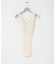 HAKUJI　TWIST COTTON V-NECK TANK