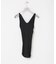 HAKUJI　TWIST COTTON V-NECK TANK