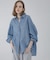シアーデニムシャツ