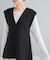 Vネックポンチベスト
