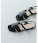 デザインカットバックゴムサンダル