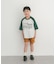 ロゴプリントラグランTシャツ(KIDS)