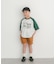 ロゴプリントラグランTシャツ(KIDS)