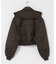GANNI　DUCHESSE NYLON BOMBER JACKET
