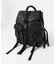 GANNI　RE-TECH QUILTED BACKPACK