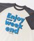 『150サイズ』ロゴプリントラグランTシャツ(KIDS)