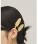 フラットメタルヘアークリップ