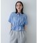クロップドペプラムシャーリングシャツ