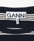 GANNI　SOFT COTTON RIB TANK TOP