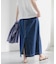 FORK&SPOON　綿麻デニムスカート