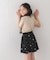 『150サイズあり』フラワー刺繍ショートパンツ(KIDS)