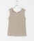 針抜きテレコスクエアタンクトップ