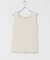 針抜きテレコスクエアタンクトップ
