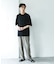 PURE WOOL クルーネックショートスリーブTシャツ
