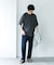 PURE WOOL クルーネックショートスリーブTシャツ
