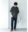 PURE WOOL クルーネックショートスリーブTシャツ